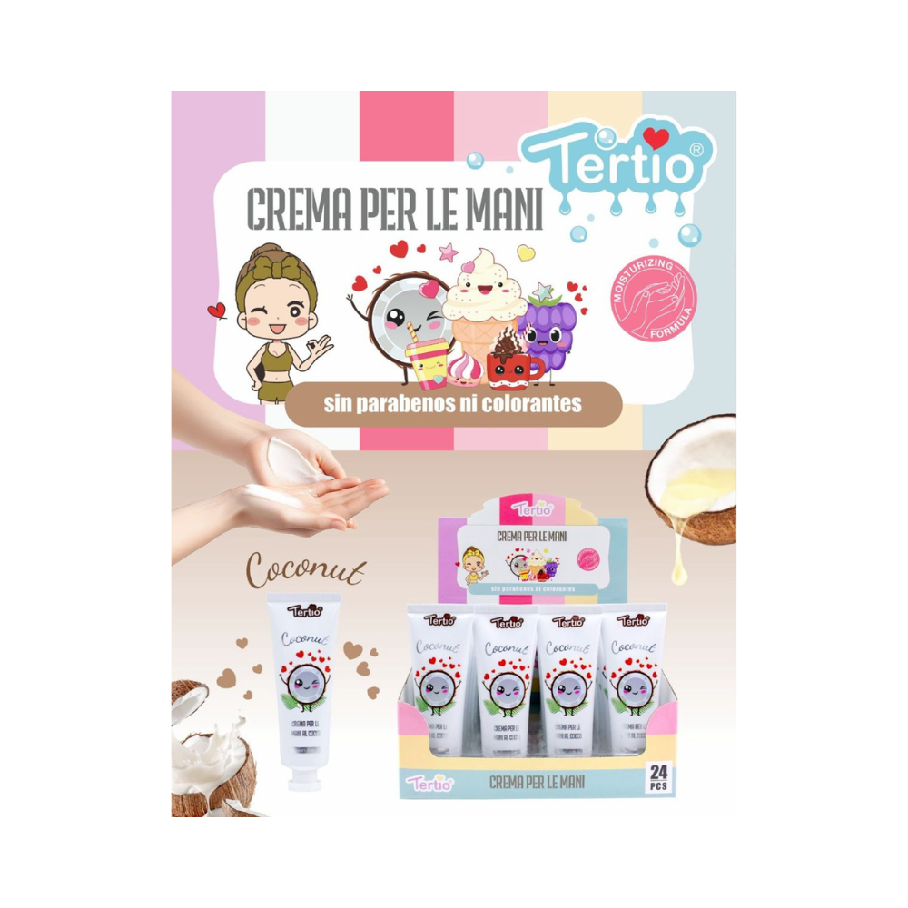 Tertio - Crema Mani Cocco